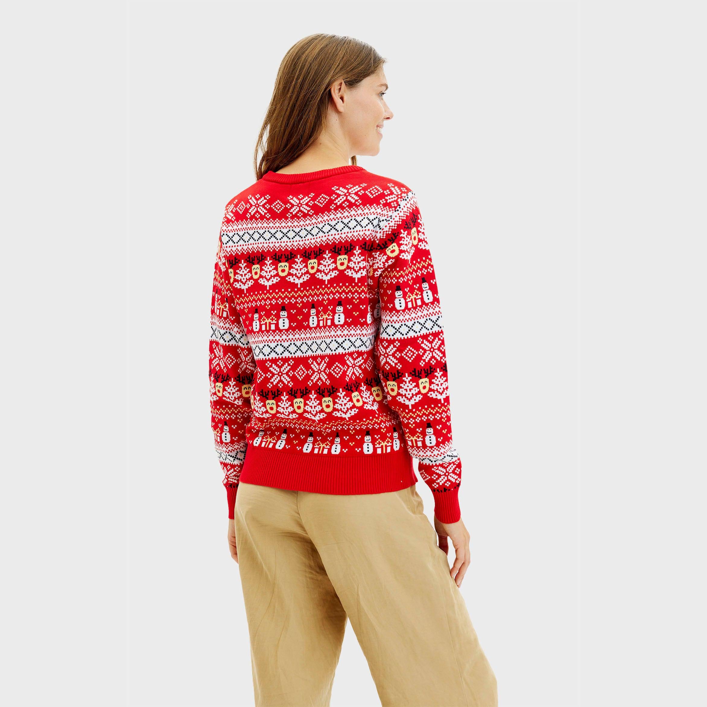 The Reinstyle Sweater Rot - Damen.